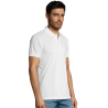Polo tallas grandes Sol's PRIME blanco