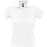 Polo piqué de mujer tallas grandes Sol's PEOPLE W blanco