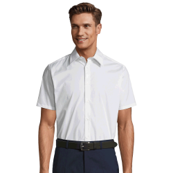 Camisa ajustada Sol's BROADWAY blanca