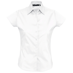 Camisa ajustada de mujer 3XL Sol's EXCESS W blanca