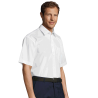 Camisa tallas grandes Sol's BRISTOL blanca