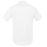 Camisa ajustada talla grande Sol's BRISBANE FIT blanca