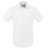 Camisa ajustada talla grande Sol's BRISBANE FIT blanca