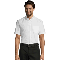 Camisa ajustada Sol's BRISBANE FIT blanca