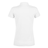 Polo de mujer tallas grandes Sol's OWEN W blanco