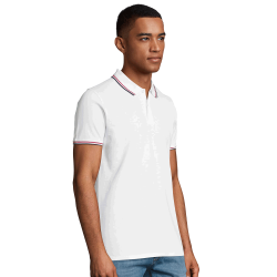 Polo Sol's PRESTIGE blanco 3XL