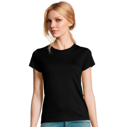 Camiseta de mujer 100% algodón 190gr urgente