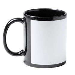 Taza Negra Personalizable Online
