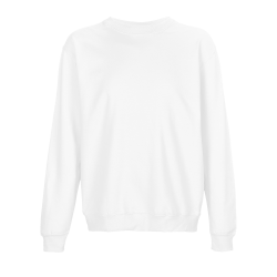 Sudadera cuello redondo Sol's COLUMBIA 4XL blanca