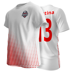 Camiseta multideporte sublimada Cuzco personalizable en 3 zonas