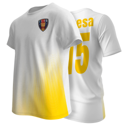 Camiseta multideporte sublimada Mascate personalizable en 3 zonas