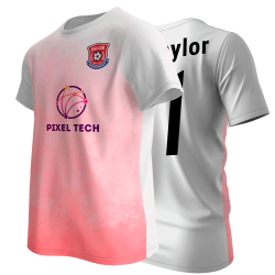 Camiseta multideporte sublimada Quebec personalizable en 4 zonas