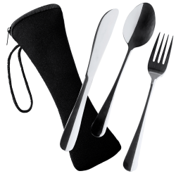 Set de cubiertos de acero inoxidable Stamina BELVER