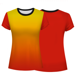 Camiseta de mujer voley manga corta Rabat