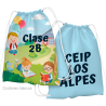 Mochila de cuerdas NERAS personalizada 100% fullprint