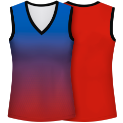 Camiseta de mujer voley sin mangas Rabat
