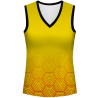 Camiseta de mujer pádel sin mangas Yube
