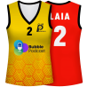 Camiseta de mujer pádel sin mangas Yube