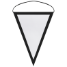 Banderín triangular fullprint 25x40cm doble cara