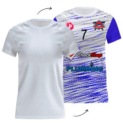 Camiseta multideporte, mujer,  BAHIA personalizada 100% fullprint con tu diseño