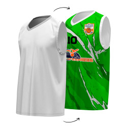 Camiseta reversible sin mangas GRECIA personalizada 100% fullprint