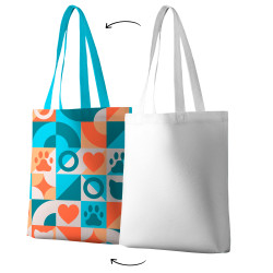 Bolsa tote bag asas largas LOMAS personalizada 100% fullprint