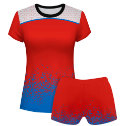 Conjunto de mujer voley manga corta Praia