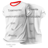 Camiseta pádel FRANCIA personalizada 100% fullprint