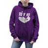 Sudadera mujer con capucha Tú y Yo