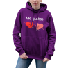 Sudadera mujer con capucha Me Gustas