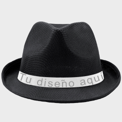 Sombrero de poliéster con cinta personalizada full print a todo color