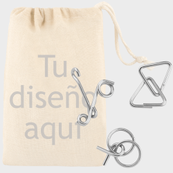 Set rompecabezas metal Midocean Threenats