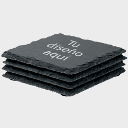 Set 4 posavasos Slate4 Midocean