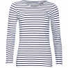Camiseta de mujer manga larga a rayas Sol's MARINE W