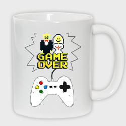 Taza despedida de soltero: game over
