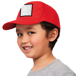 Gorra infantil con parche personalizable