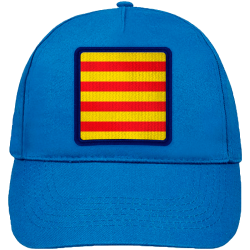 Gorra infantil con bandera Catalunya
