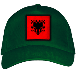 Gorra adulto con parche bandera  Albania