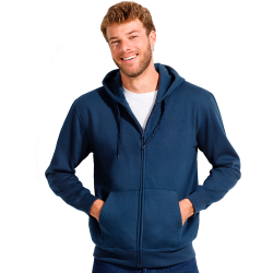 Sudadera con cremallera y capucha Sol's SEVEN
